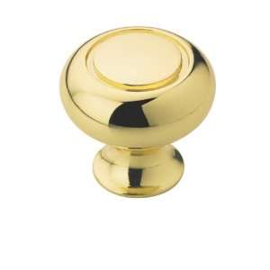  Amerock 53011 3 Polished Brass Cabinet Knobs: Home 