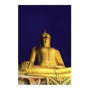  The Statue of Buddha, Wat Phra Yai, Ko Samui, Thailand 