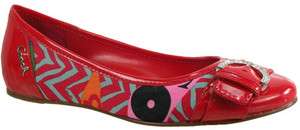 New $158 Coach Remmi ZBR Women Shoes US 7 M Red / Multi  