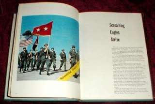 1967   1968 101st Airborne Vietnam Pictorial Review Cruise Book Mint 