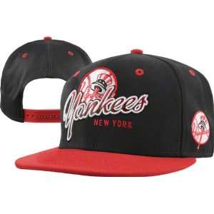  New York Yankees Red/Black 47 Brand Tricky Lou Adjustable 