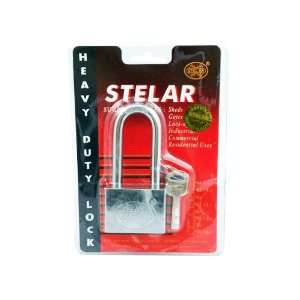  50cm Stelar Heavy Duty Padlock High Security Keys. 4 Keys 