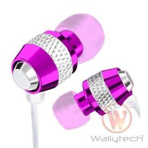 WALLEY noise cancellationStereo Metal Earphone for Ipod,ipad,mp3 