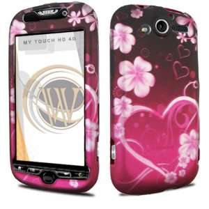  Premium   HTC My Touch HD 4G Protex Exotic Love Rubber 