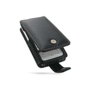    PDair Leather Case for LG GT540   Flip Type (Black): Electronics