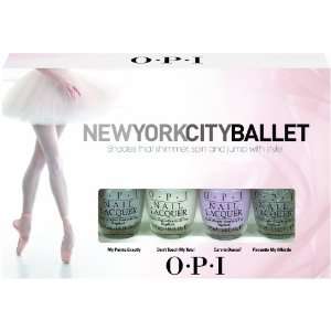  OPI 2012 New Collection New York City Ballet 4 bottle set 