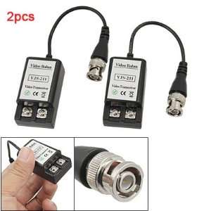  Gino Pair BNC Video Balun UTP 1 Channel Passive 