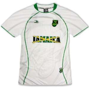  Jamaica PRO Soccer Jersey :: PRO Futball Jersey (White): Sports