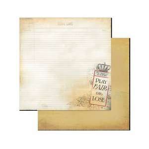  Love Games Double Sided Heavy Weight Paper 12X12 