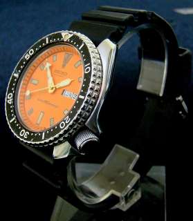   6309 DIVER 150m AUTOMATIC DAY&DATE SS MENS WATCH ORIGINAL BAND  