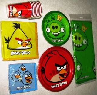 ANGRY BIRDS Party Supplies ~ Create Your Own Set w/ FREE Shipping 