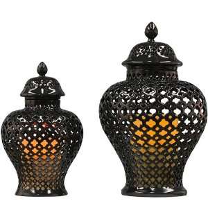  Wwhp 31 00420 01 Candle TEK Black Apothecary Urn with 