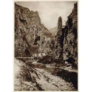  1925 Gorge Hermida Picos de Europa Asturias Spain NICE 