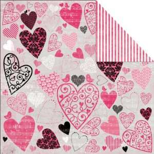    Love Notes Double Sided Paper 12X12 Dedicate: Everything Else