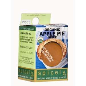 Spicely 100% Certified Organic and Certified Gluten Free, Apple Pie 