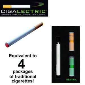  ELECTRONIC RECHARGEABLE CIGARETTE STARTER KIT: Everything 