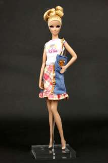 LD1297 BN White Fashion Dress Set for Barbie FR Silkstone FR2 G  