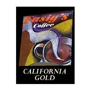 California Gold Flavored Coffee 12 oz. Whole Bean:  Grocery 