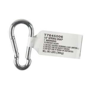   Group/ Campbell #T7645006 1/4 Zinc Spring Snap Link