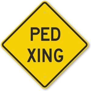  Ped Xing Diamond Grade Sign, 24 x 24 Office Products