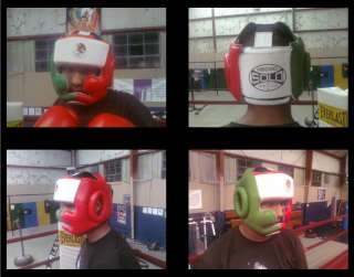 SOLO Mexican Flag Boxing Head guard Cleto Reyes GRANT  