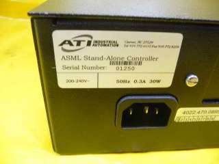 ATI Force Torque Sensor Controller ASML Stand Alone  