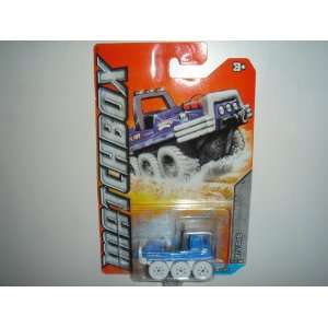   2012 Matchbox Arctic Series ATV 6X6 Blue/Gray #71 of 120 Toys & Games