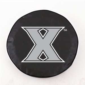  Xavier Musketeers Logo Tire Cover (Black) A H2 Z: Sports 