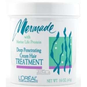   with Marine Life Protein Deep Penetrating Cream Hair Treatment: Beauty