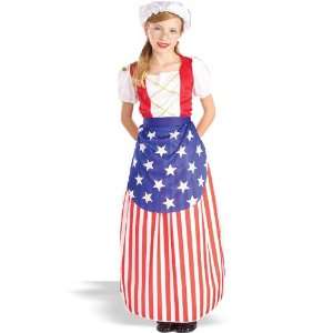   Betsy Ross   Heroes In History Child Costume Size Medium: Toys & Games
