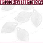 15g Acrylic White Leaf Beads 18mm Approx 69 Pcs AR263 items in 