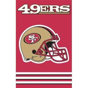 Exclusive By The Party Animal AFSF Forty niners 44x28 Applique Banner