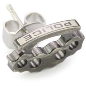  Police Bash Police Logo Earring Jewelry