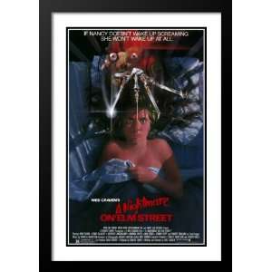  A Nightmare on Elm Street Framed and Double Matted 20x26 