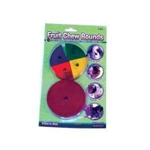  Ware Manufacturing Pine Wood Fruit Small Pet Chew, Round 