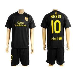   10 messi away home soccer jersey football uniform