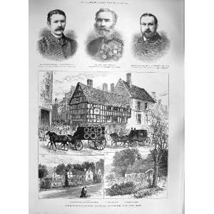   1885 FUNERAL WILLIAMS WYNN LLANGEDWYN McBLAIN STEWART: Home & Kitchen