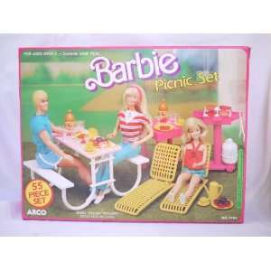  Barbie Picnic Set (#7751)  1986   RARE 