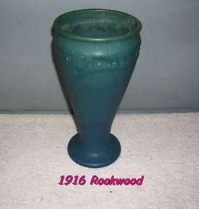 1916 Rookwood Blue Vase 1791  