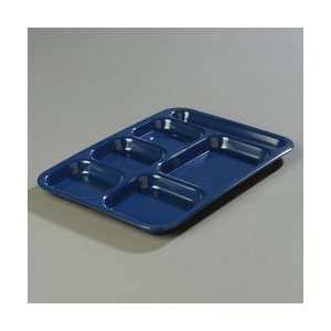   Compartment Cafeteria Tray Melamine, 10Wx14 1/2D, for Right Hand Use