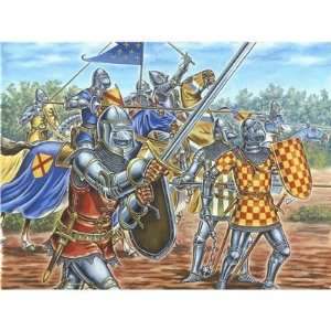  Revell 172 100 Years War French Knights Model Kit #2563 