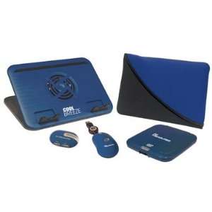  Deluxe Netbook Accessory Kit Navy Blue: Electronics