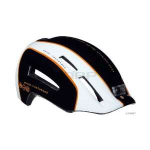  Lazer Urbanize Night Helmet Black/White/Orange; 2XS/MD 