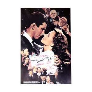  ITS A WONDERFUL LIFE (REPRINT) Movie Poster: Home 