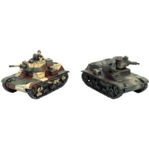    Flames of War   Polish 7TP jw / dw Light Tank Toys & Games
