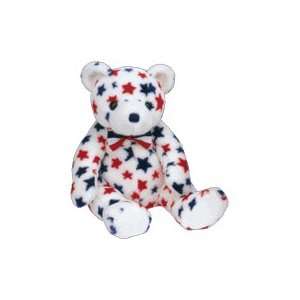  TY Beanie Buddy   WHITE the Bear: Toys & Games