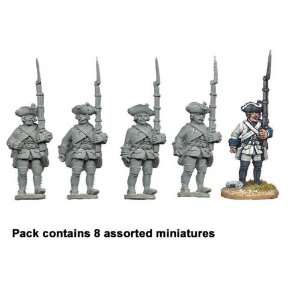   Miniatures   Seven Years War: Austrian Fusiliers (8): Toys & Games