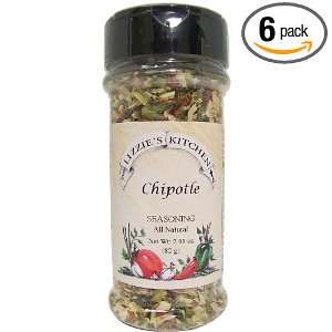 Lizzies Kitchen Chipotle Seasoning, 2.9 Ounce (Pack of 6)  