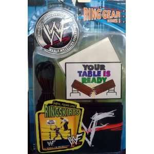  WWE WWF Wrestling Ring Gear Series 5: WWF Logo Ring Skirt 