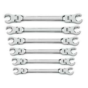  KD Tools KDT81911 6 Piece Metric Flex Flare Nut Wrench Set 